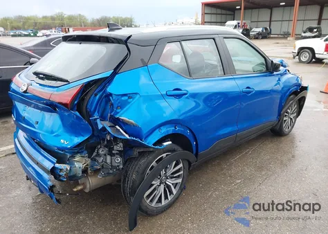 2021 Nissan Kicks Sv z USA, uszkodzony, nr VIN 3N1CP5CV6ML536864